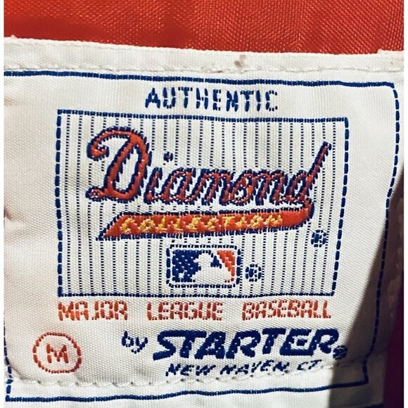 Starter Diamond Collection Jacket Mens Medium Red St Louis Cardinals Baseball - Picture 5 of 6